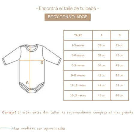 talles body aurora