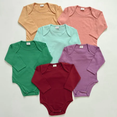 Body para bebes Soft manga larga