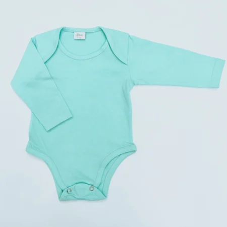 Body para bebes Soft manga larga aqcua