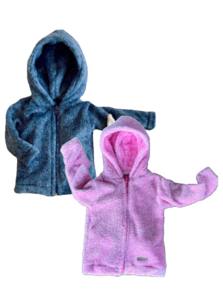 campera bebe polar peludito