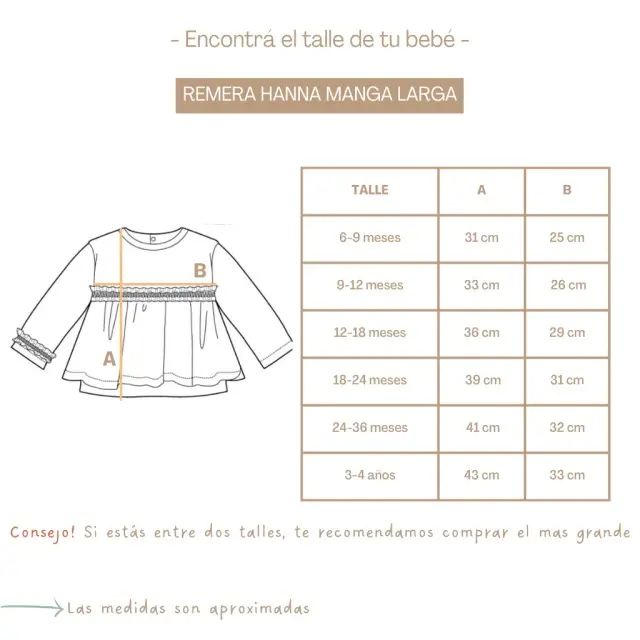 Remera para nena Hanna - Imagen 2