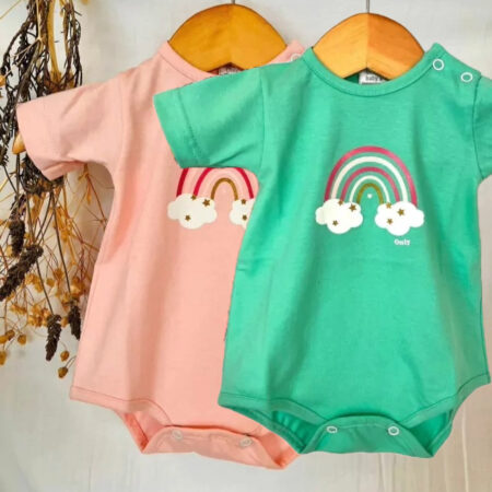 body arco iris bebe