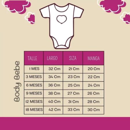 Body bebe arco iris - Imagen 2