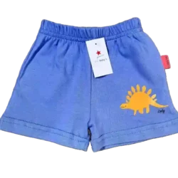 short bebe Dino celeste