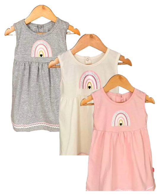 vestidos de nena arco iris