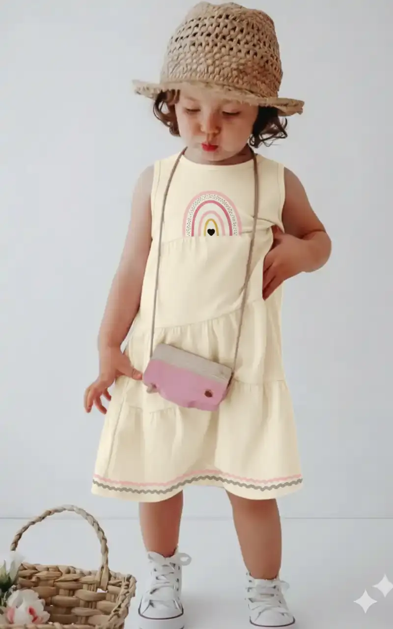 Vestidos de nena arco iris - Imagen 3
