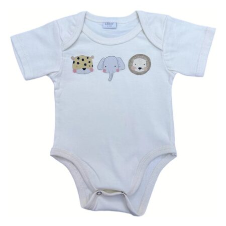 body de bebe estampado silvestre