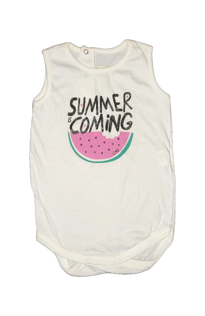 Body para bebe sandia