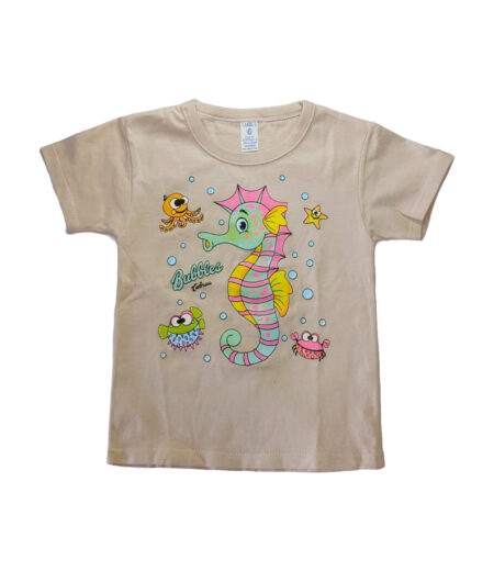 remera nena caballito de mar