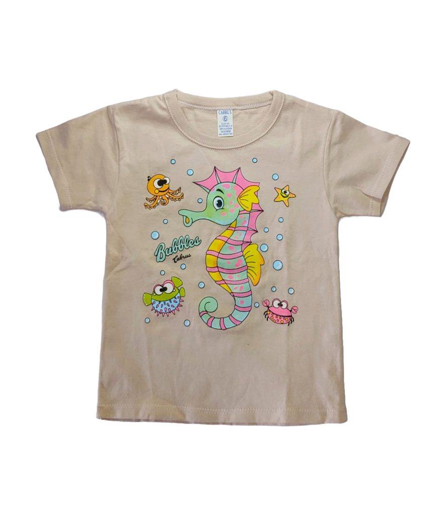 remera nena caballito de mar