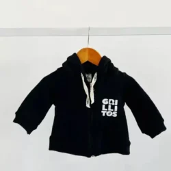 campera bebe friends negro