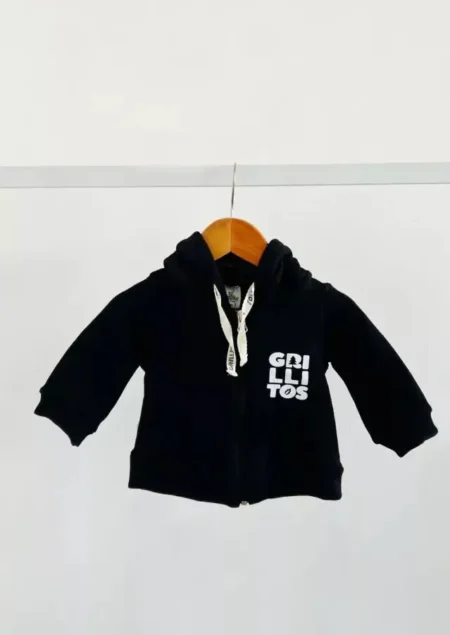 campera bebe friends negro