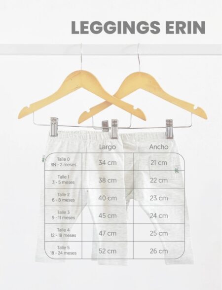 talles leggins erin