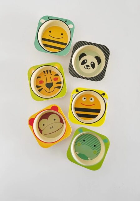 bowl para bebe animalitos