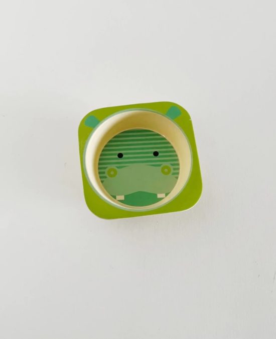 bowl para bebe animalitos hipopotamo