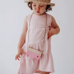 Vestidos para nena Cata rosa