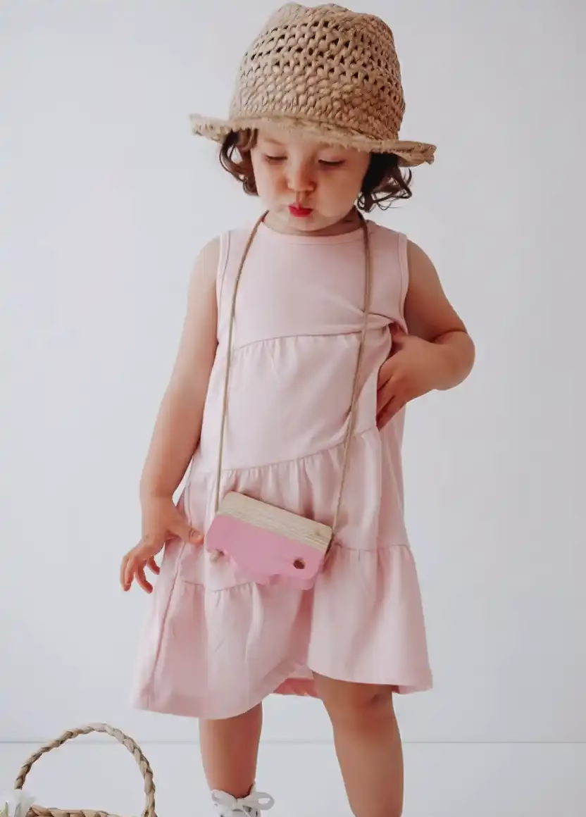 Vestidos para nena Cata rosa