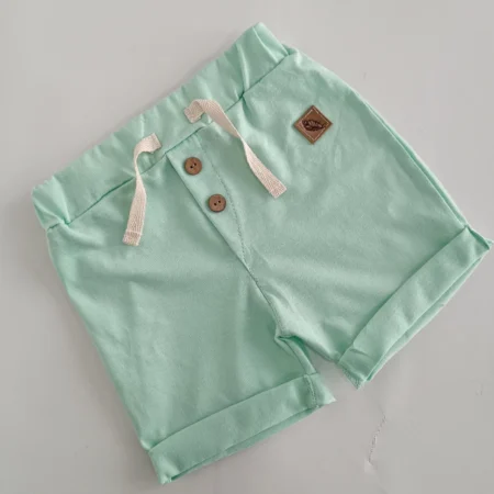 short bebe nenas verde agua