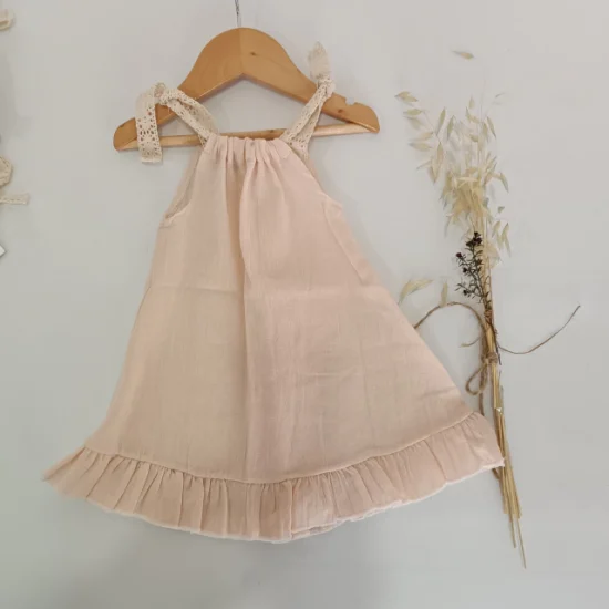 Vestido nena Gasa Volados - Imagen 3