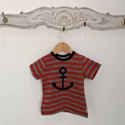 remera bebe ancla