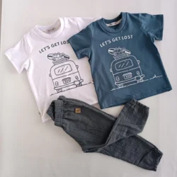 remera bebe camioneta