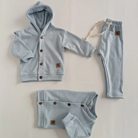 campera bebe interlock