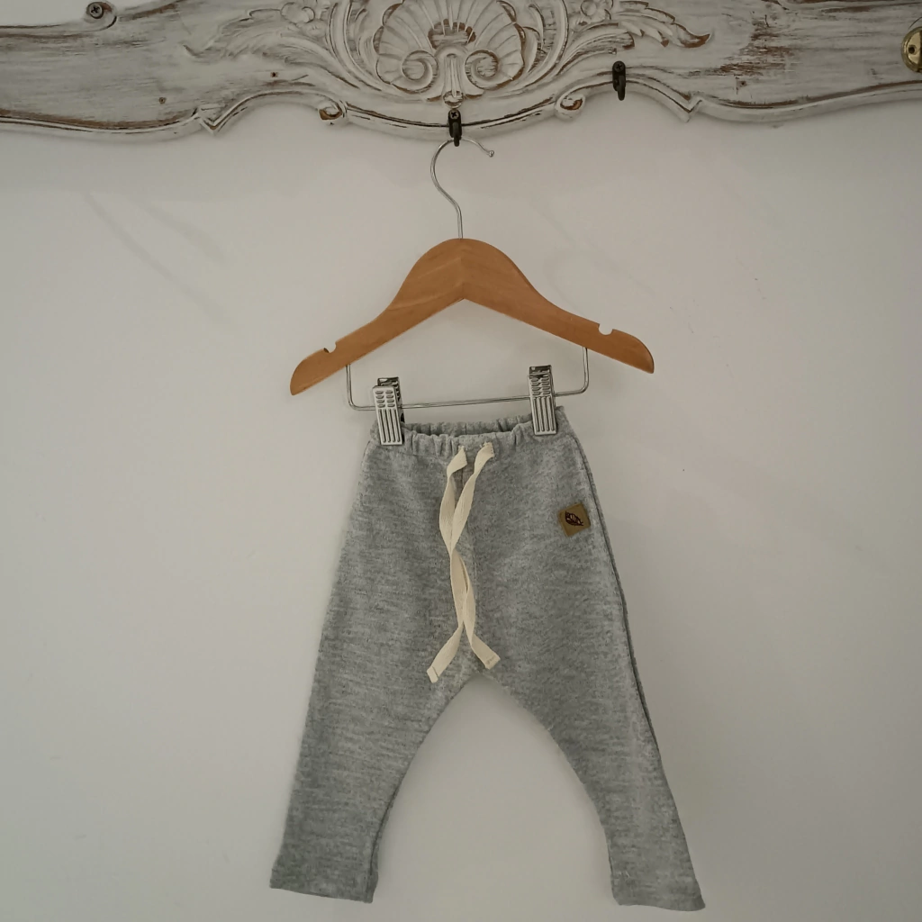 Legging bebe interlock gris