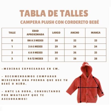 Campera Polar bebe Soft - Imagen 2