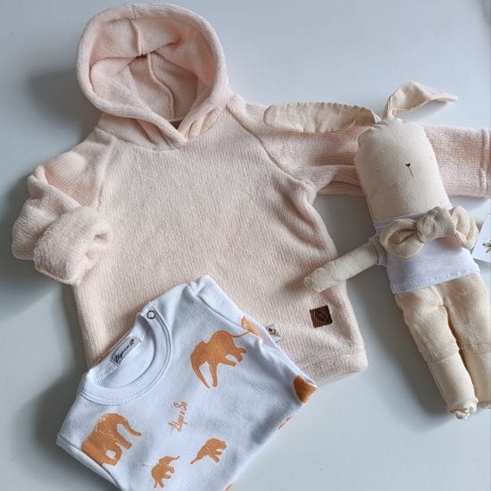 Buzo bebe Capucha plush - Imagen 4