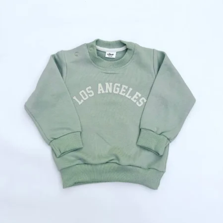 Buzo bebe los angeles verde