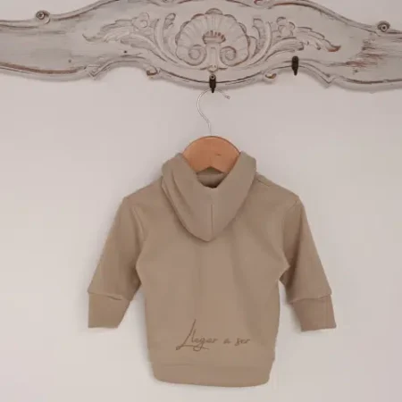 Campera bebe Capucha Interlock - Imagen 5