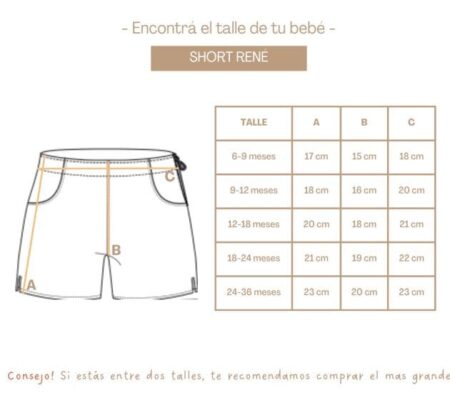 Short bebé René - Imagen 2