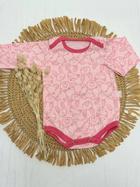 body bebe zoo rosa