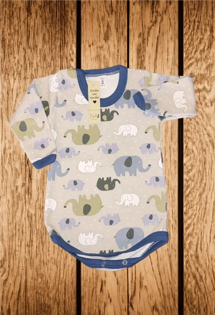 body bebe comfy elefante