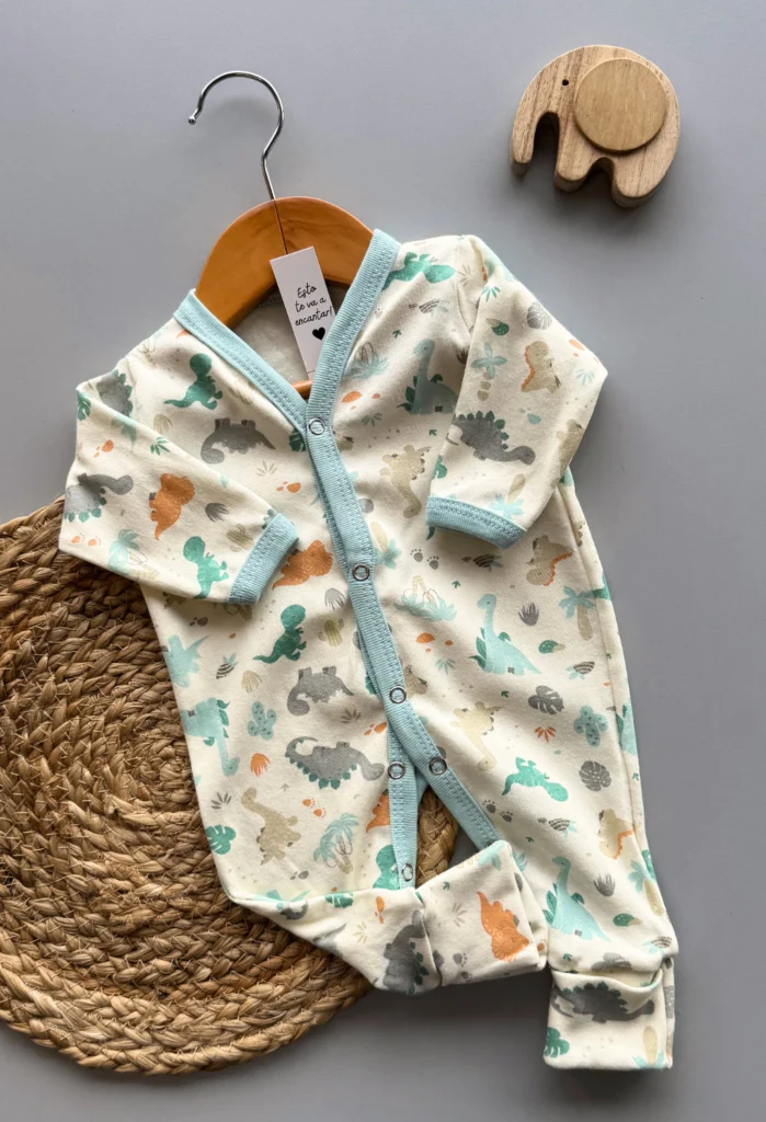 enterito pijama bebe dino