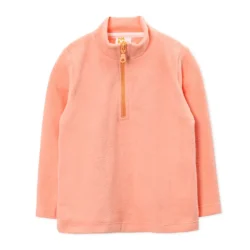 Buzo Polar Cierre naranja