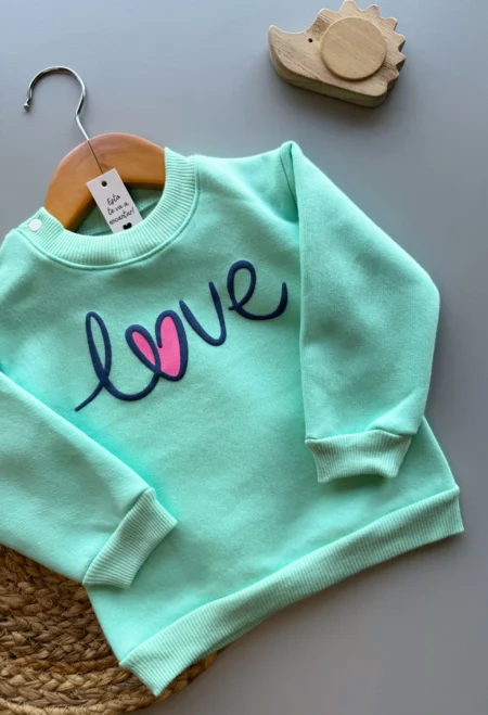 Buzo nena frisado Love - Imagen 3