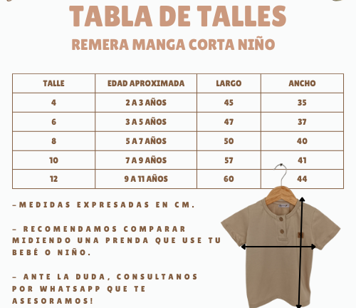 Remera nene Botones blanco - Imagen 2