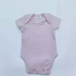 body bebe basico interlock rosa