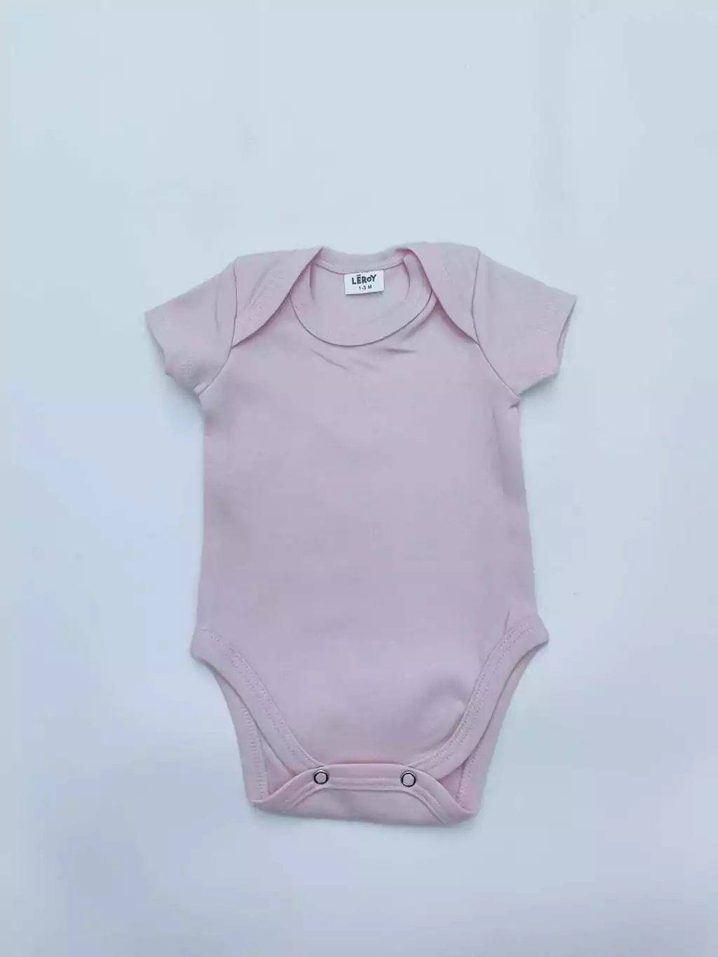 body bebe basico interlock rosa