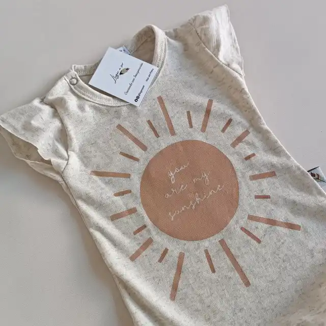 Body bebe Sunshine beige - Imagen 4