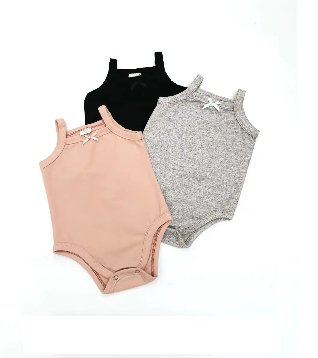 Body nena Musculosa gris - Imagen 3