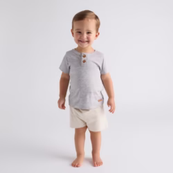 Remera para niños Noah gris