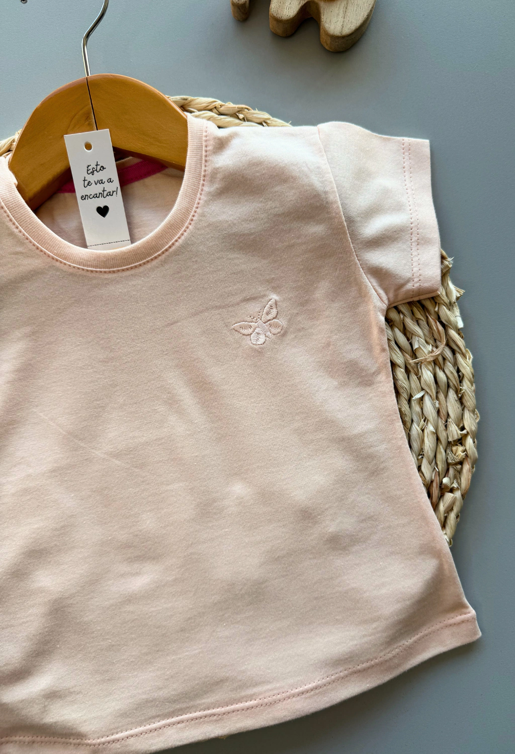 Remera beba natural - Imagen 2