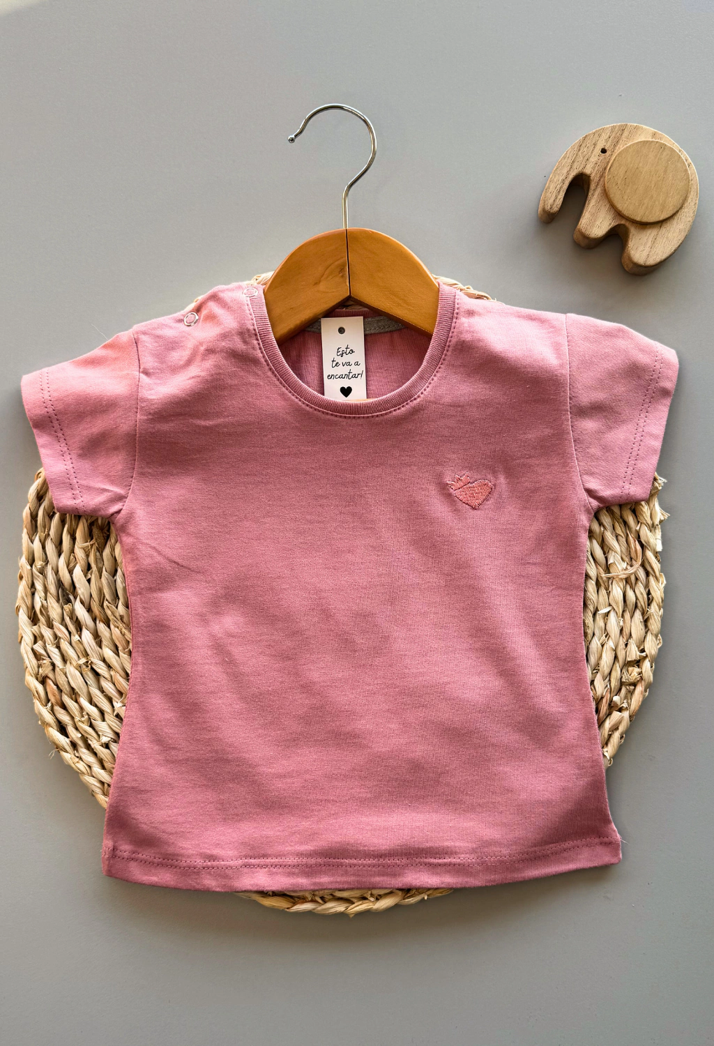 Remera beba natural - Imagen 5