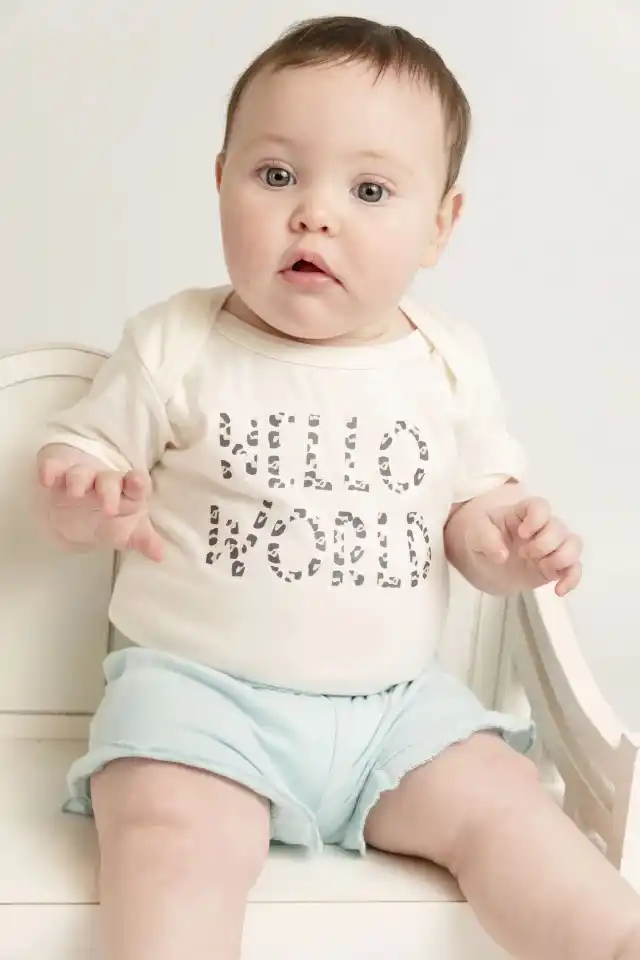 Short Nena Pilar aqua - Imagen 3