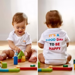 Remera bebe Sao blanco