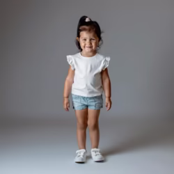 Remera nena Vuelitos blanco