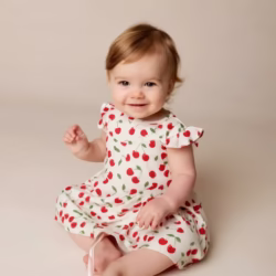 Vestido bebe morley Cherry