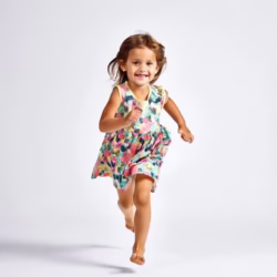 Vestido nena Floreado